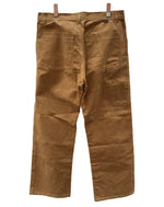 ステューシー STUSSY OLD Stussy-wk painter pants USA製 ペインターパンツ ワークパンツ 茶 無地 ボトムスその他 ブラウン size 33 104MB-368