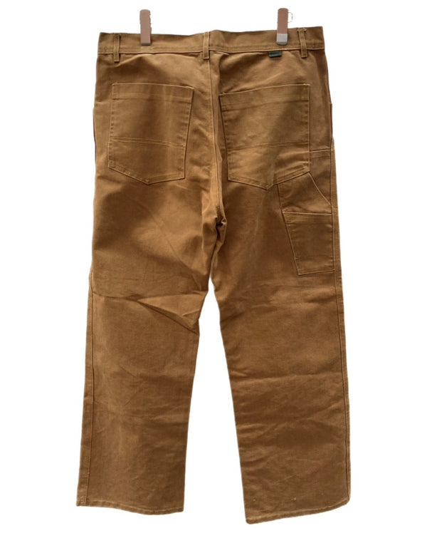 ステューシー STUSSY OLD Stussy-wk painter pants USA製 ペインターパンツ ワークパンツ 茶 無地 ボトムスその他 ブラウン size 33 104MB-368