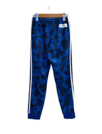 ア ベイシング エイプ A BATHING APE アディダス adidas BAPE TRACK PANTS ベイプ トラックパンツ カモフラ 迷彩 サルカモ 青 DP0190 ボトムスその他 ブルー Sサイズ 101MB-718