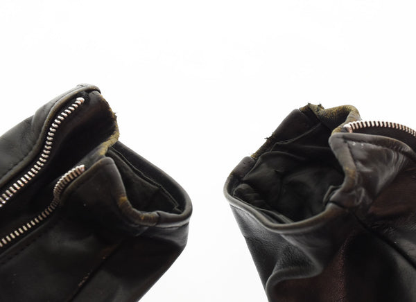 ショット SCHOTT 641 SINGLE LEATHER RIDERS シングル レザー ライダース【ボアライナー欠品】 42 ジャケット ブラック 103MT-2551