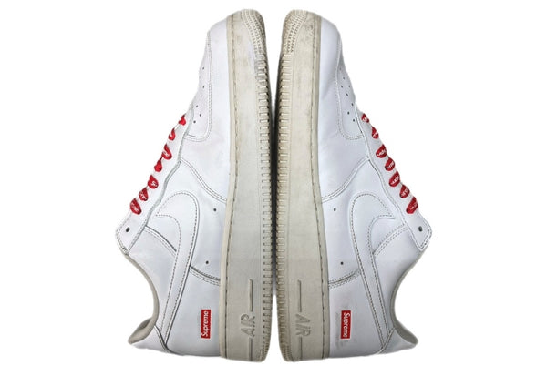 ナイキ NIKE 23年製 × SUPREME シュプリーム AIR FORCE 1 LOW エア フォース ロー AF1 シューズ 白 CU9225-100 メンズ靴 スニーカー ホワイト 27.5cm 104S-1031
