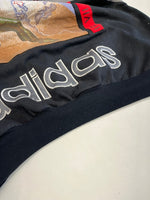 アディダス adidas 90s 90's 銀タグ OLD adidas 1956 STOCKHOLM OLYMPIC ヴィンテージ スウェット マルチカラー Lサイズ 101MT-5319