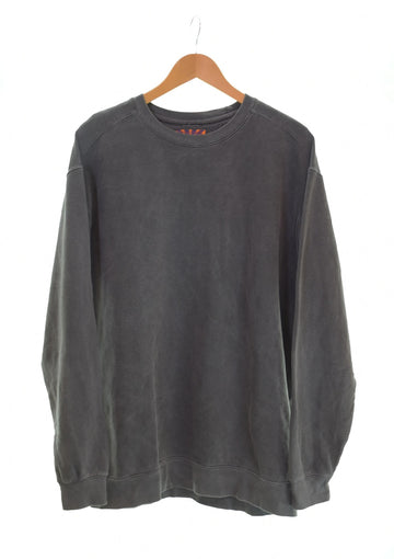 バッズプール BUDSPOOL  APHRODITEGANG アフロディーテギャング CLASSIC LOGOSWEAT SHIRTスウェット 舐達麻 グレー スウェット ブラック Lサイズ 103MT-2223