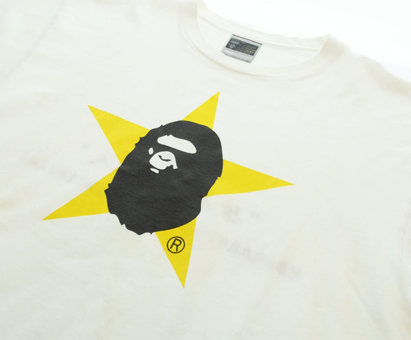 アベイシングエイプ A BATHING APE Hong Kong open 香港オープン記念 Tシャツ Tシャツ ホワイト Lサイズ 103MT-2582