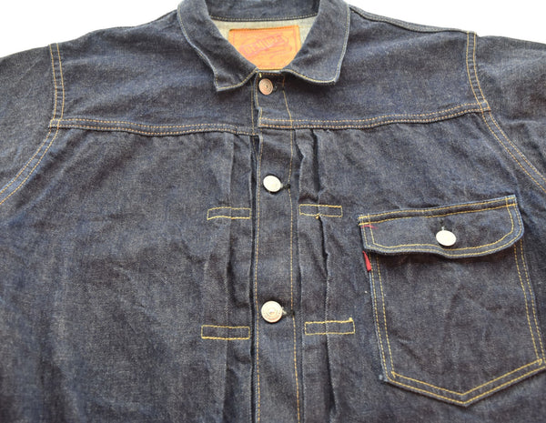 ドゥニーム DENIME 1947 MODEL 1st TYPE 231XX-47 リジット デニムジャケット 青 231XX-47 38 ジャケット ブルー 103MT-2057