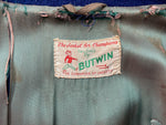 ヴィンテージ vintage 50s 50年代 BUTWIN バトウィン ボタスタ スタジャン アワードジャケット ワッペン フェード 青 ジャケット ブルー 104MT-1986