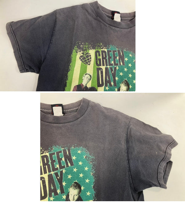 バンド band 00's 00s CINDER BLOCK GREEN DAY ©2005 グリーンティ Tシャツ ブラック Mサイズ 101MT-3439