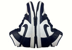 ナイキ NIKE 21年製 DUNK HI RETRO Championship Navy ダンク ハイ レトロ チャンピオンシップ ネイビー 白 紺 DD1399-104 メンズ靴 スニーカー ホワイト 27cm 104-shoes617