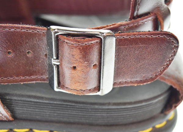 ドクターマーチン Dr.Martens TERRY テリーストラップサンダル UK8 茶 AW006 SK12T メンズ靴 サンダル その他 ブラウン 26.5cm 103S-1111