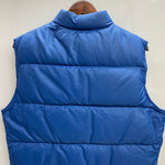 【曜日割引対象外】 エルエルビーン L.L.Bean 70's 筆記体タグ ダウンベスト ベスト ブルー Mサイズ 201MT-4287 VB