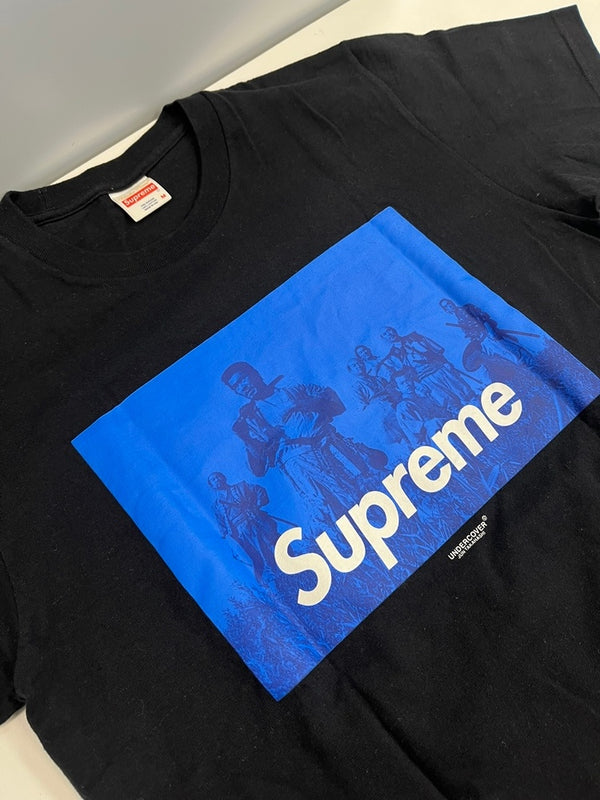 シュプリーム SUPREME UNDERCOVER アンダーカバー Seven Samurai 七人の侍 黒 Tシャツ ブラック Mサイズ 101MT-4427