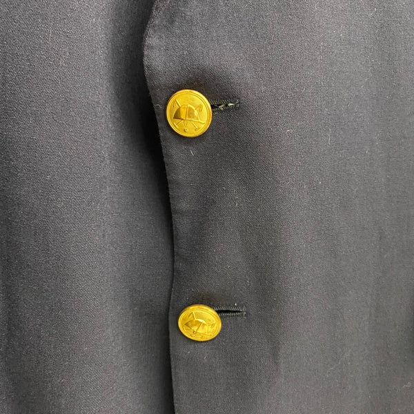 【曜日割引対象外】 ラルフローレン RALPH LAUREN 80's 90's 紺ブレ 金ボタン テーラードジャケット USA製 ジャケット ネイビー 201MT-4492 VB