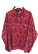 パタゴニア PATAGONIA 90s SYNCHILLA シンチラ スナップT フリースプルオーバー  ジャケット レッド LLサイズ 103MT-3360
