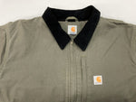 カーハート Carhartt Full Swing Washed Duck Jacket フルスイング ダックジャケット アクティブジャケット コーデュロイ KHAKI 緑 103370 316 XL ジャケット ロゴ カーキ 104MT-775