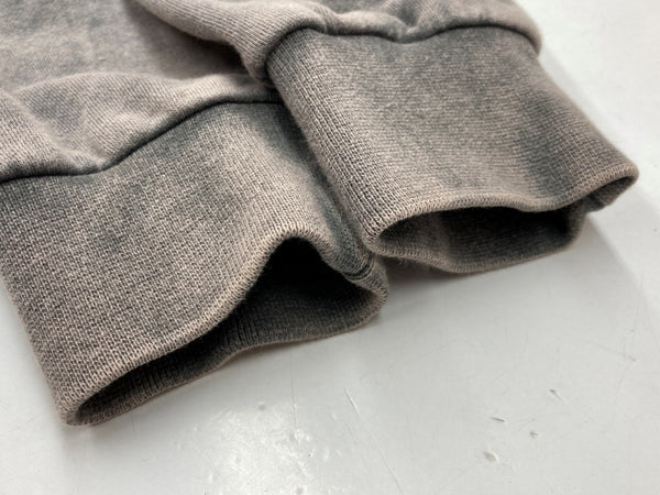 ウィンダンシー WIND AND SEA SEA CHENILLE EMB SULFUR CREW NECK  スウェット トレーナー ウォッシュ加工 灰色 WDS-O-SIG-24-Q2-CS-01 スウェット 刺繍 グレー Lサイズ 104MT-1569