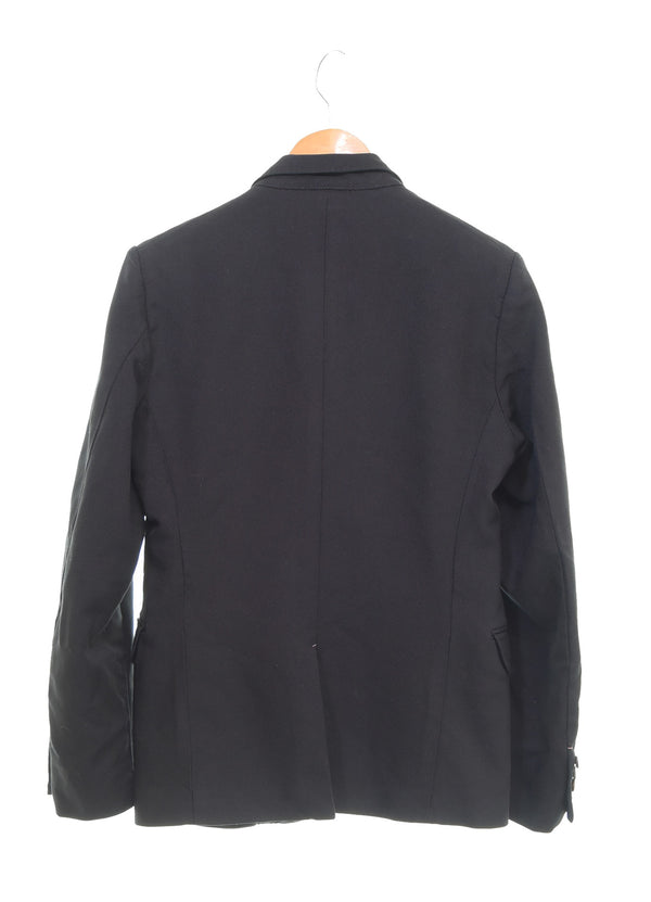 コムデギャルソン COMME des GARCONS JUNYA WATANABE MAN 3B Tailored Jacket AD2017 ジュンヤワタナベマン テーラードジャケット WT-J006 ジャケット ブラック SSサイズ 103MT-3079