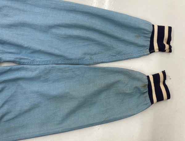 ヴィンテージ vintage 50s 50年代 PENNY'S ペニーズ 棒TALON ジップアップ ダンガリー アウター 水色 青 ジャケット 無地 ブルー 104MT-1358