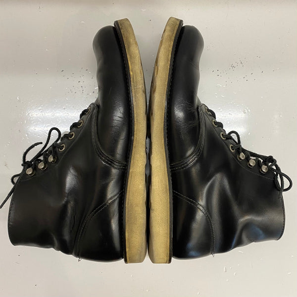 【曜日割引対象外】 レッドウィング RED WING USA製 6INCH CLASSIC ROUND 8165 メンズ靴 ブーツ ワーク ブラック 27cmサイズ 201-shoes1471 VB