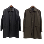 【曜日割引対象外】 ブルックスブラザーズ Brooks Brothers リバーシブル ステンカラーコート イタリア製 コート ブラウン Sサイズ 201MT-4325 VB