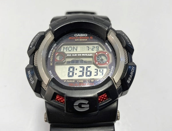 ジーショック G-SHOCK CASIO カシオ MASTER OF G　GULFMAN ガルフマン タフソーラー GW-9110 メンズ腕時計ブラック 101watch-63