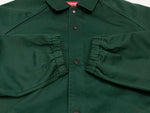 シュプリーム SUPREME × ANTIHERO Snap Front Twill Jacket 20FW コーチジャケット 緑 ジャケット ロゴ グリーン Mサイズ 101MT-2245