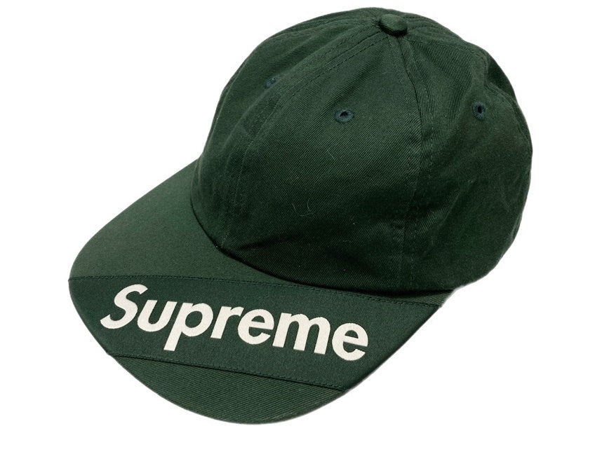 シュプリーム SUPREME Visor Label 6-Panel 18SS 緑 帽子 メンズ帽子 