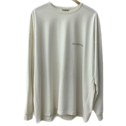 クーティープロダクションズ COOTIE PRODUCTIONS ロンT ホワイト Lサイズ 201MT-4315