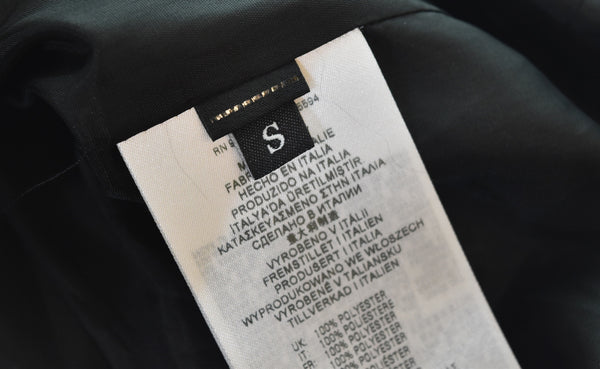 ディーゼル DIESEL  22SS G-KOEN ステンカラーコート スプリングコート ロング シングル プリント デニム柄 A06066 ジャケット ブルー Sサイズ 103MT-3150