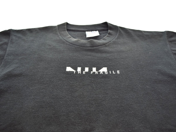 バンドTシャツ BAND-T 00s NINE INCH NAILS FRAGILTY 2000 TOUR 00's ナイン・インチ・ネイルズ ツアーT Tシャツ ブラック Mサイズ 103MT-2923