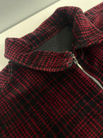 パタゴニア PATAGONIA 98年製 90s 90's USA製 ultra plush over shirt ウルトラプラッシュオーバーシャツ フリースジャケット チェック柄 XL ジャケット レッド 101MT-4804