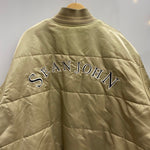 ショーンジョン SEAN JOHN リバーシブル スタジャン ナイロン ジャケット ベージュ XXLサイズ 201MT-4575