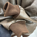 【曜日割引対象外】 エルエルビーン L.L.Bean 70's 80's G-1 Leather Flight Jacket USA製 ジャケット ブラウン Sサイズ 201MT-4196 VB