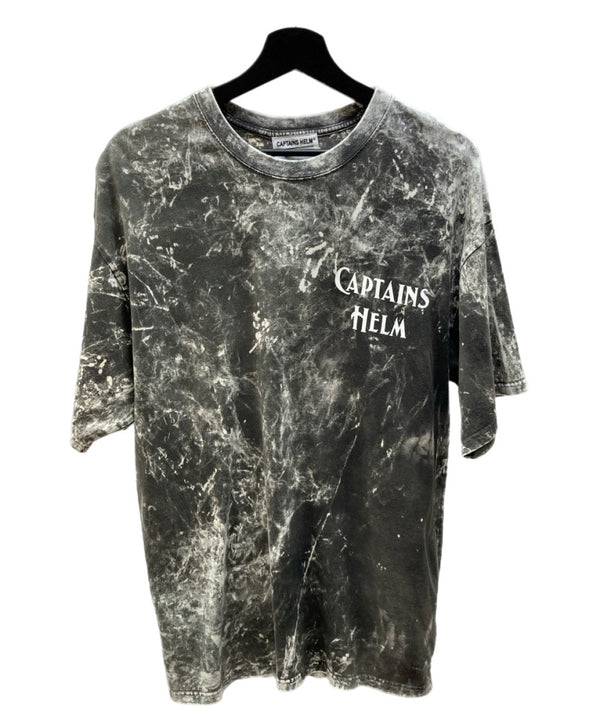 キャプテンズ ヘルム CAPTAINS HELM DARK OCEAN LOGO TEE ダーク オーシャン ロゴ Tシャツ 黒 Tシャツ ロゴ ブラック Lサイズ 104MT-1471