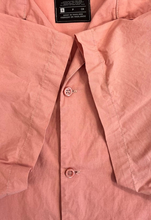 ジョーダン JORDAN UNION×NIKE JORDAN MECHANIC BOWLING SHIRT ユニオン×ナイキジョーダン メカニック ボーリングシャツ  CV1356-685 半袖シャツ ピンク Sサイズ 101MT-4381