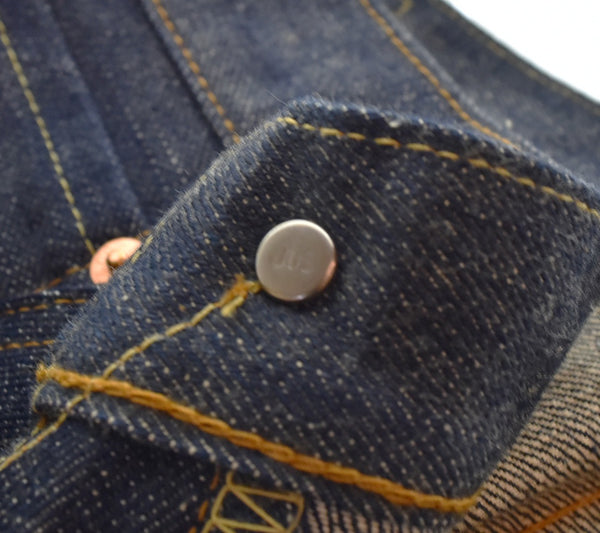 リーバイス Levi's 50S-XX DEAD STOCK デッドストック 日本製 復刻 99年製 90年代 90's 90s BIG E 赤耳 501xx 501  デニム ブルー W34L36 103MB-604