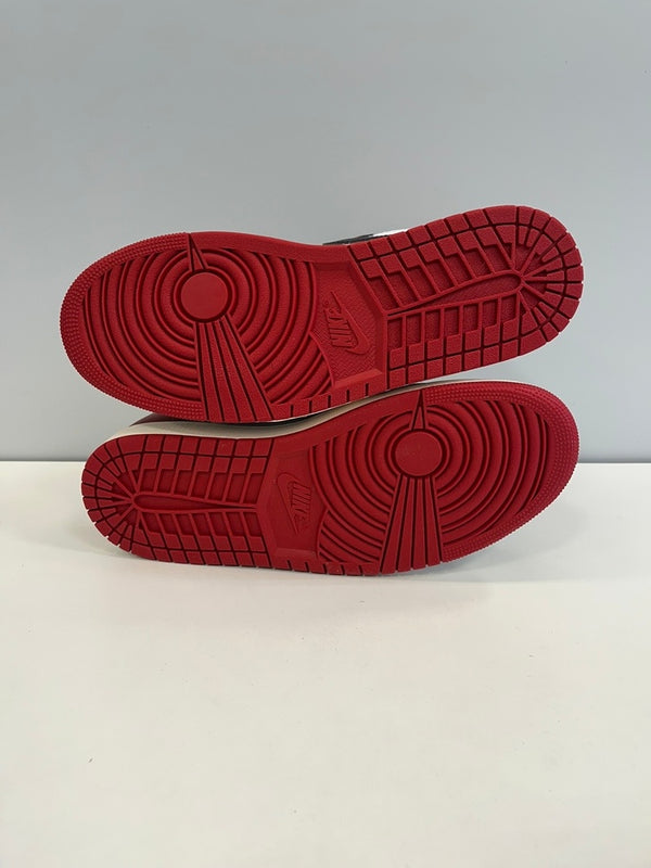 ジョーダン JORDAN NIKE AIR JORDAN 1 RETRO HIGH OG BLACK TOE ナイキ エア ジョーダン 1 ブラックトゥ DZ5485-106 メンズ靴 スニーカー レッド 27.5cm 101sh-2342