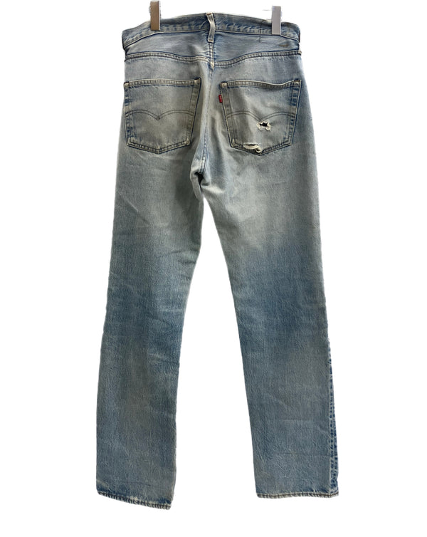 リーバイス Levi's 80's 80年代 501 黒カン 赤耳 ボタン裏524刻印 VINTAGE ヴィンテージ デニム ブルー - 101MB-647