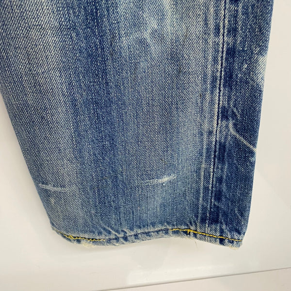 ヒステリックグラマー HYSTERIC GLAMOUR スタッズ デニム ブルー 201MB-1016