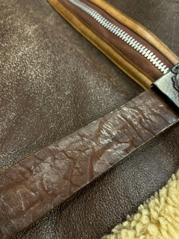 アビレックス AVIREX アヴィレックス b-3 フライトジャケット アメリカ製 サイズ36 ジャケット ブラウン 101MT-4658