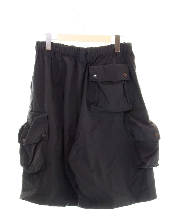 ヨーク YOKE 24ss Multi pockets utility shorts マルチポケット ユーティリティー ショーツ YK24SS0653P ハーフパンツ ブラック 2 103MB-188