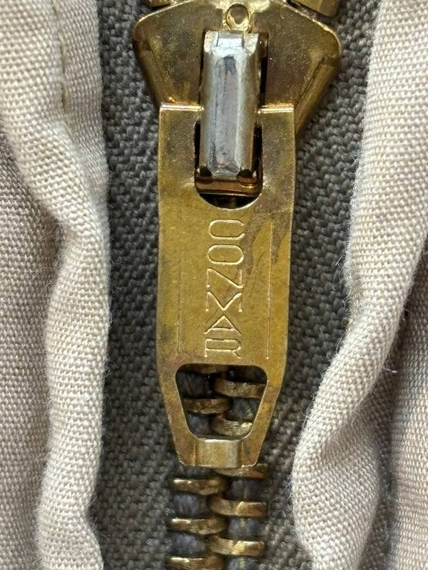 【曜日割引対象外】 ヴィンテージ vintage 50's 50s 50年代 CLICKER by Lakeland ファラオ ジャケット CONMAR ZIP  ベージュ 40サイズ 201MT-3183 VB