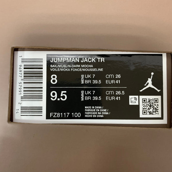 ナイキ NIKE トラヴィススコット Travis Scott コラボ Jordan Jumpman Jack TR FZ8117-100  メンズ靴 スニーカー ブラウン 26cmサイズ 201-shoes1382