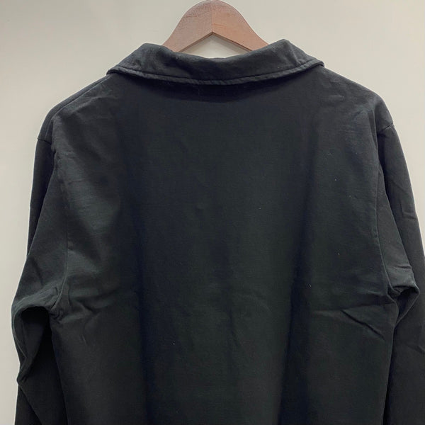 【曜日割引対象外】 グルービンハイ GROOVIN' HIGH The GROOVIN HIGH 1950s Lace-up Pullover Shirt 長袖シャツ ブラック XLサイズ 201MT-4214 VB