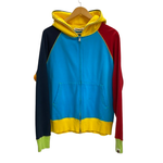 ア ベイシング エイプ A BATHING APE フルジップパーカー パーカ マルチカラー Sサイズ 201MT-3887