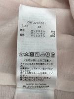 セルフォード CELFORD 袖スリット リネンライクジャケット ダブル テーラード ゴールドボタン フォーマル オフィスカジュアル PINK CWFJ231051 ジャケット 無地 ピンク SIZE36 104LT-129