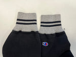 チャンピオン Champion 90s～ ヴィンテージ vintage 刺繍タグ リバースウィーブ REVERSE WEAVE US古着 スクリプトロゴ リブライン 黒  スウェット ブラック Lサイズ 101MT-4156