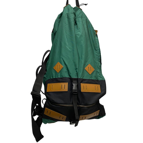 【曜日割引対象外】 キャピタル KAPITAL SPORT 1000MILE 変形リュック ショルダー ナイロン バッグ メンズバッグ バックパック・リュック グリーン 201goods-589 VB