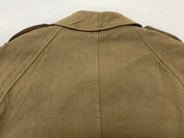 ミリタリー Military Item フランス軍 M35 モーターサイクルコート FRENCH ARMY M-35 MOTOR CYCLE COAT サイズ 2 コート 無地 カーキ 104MT-1045