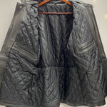 【曜日割引対象外】 アメカジ系 LEATHER ITEM レザージャケット コート ジャケット ブラック 50サイズ 201MT-4461 VB