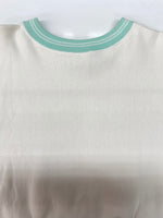 チャンピオン Champion REVERSE WEAVE リバースウィーブ 90s 90年代 USA製 刺繍タグ ヴィンテージ リブライン カレッジ スウェット プリント ホワイト Mサイズ 104MT-2276